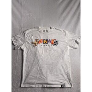 Hawaii's Finest White Short Sleeve Shirt Hawaii Has Stains Men's‎ Xl Okakopa *